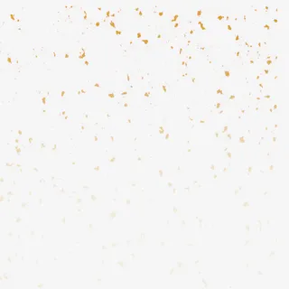 金色彩带节日元素免抠