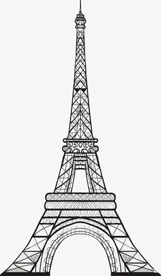 埃菲尔铁塔免抠