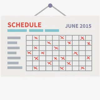 矢量公告黑板免抠