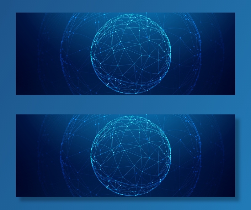 蓝色科技背景高清