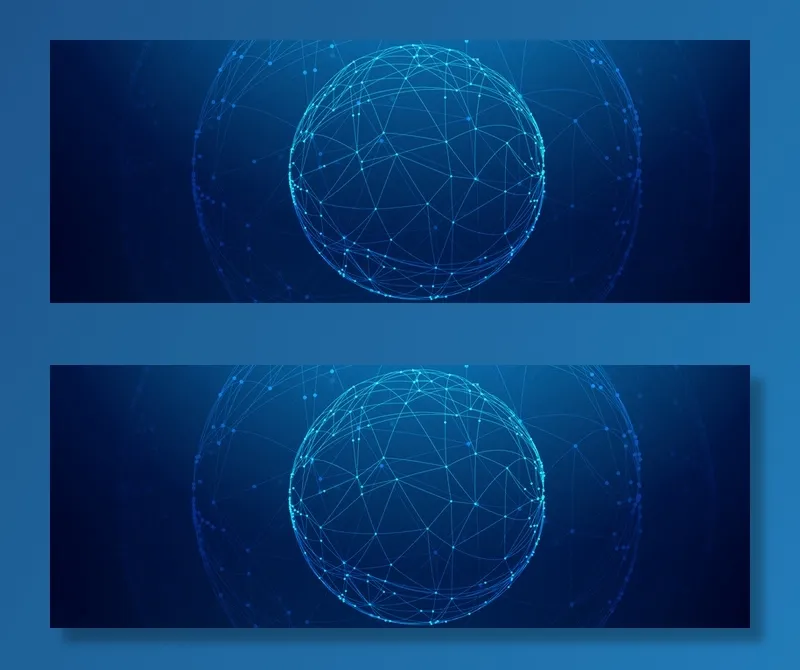 蓝色科技背景高清