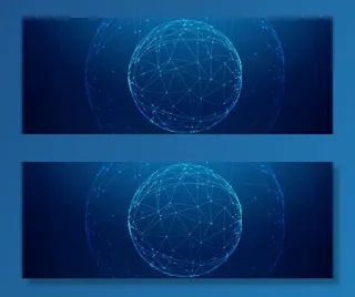 蓝色科技背景高清