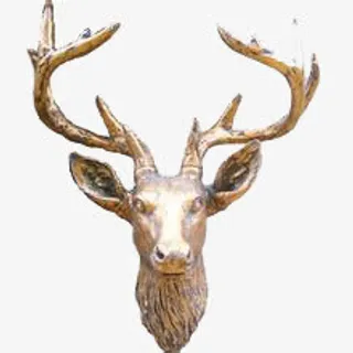 鹿头素材免抠