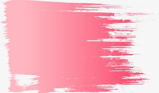 矢量粉色创意笔刷图免抠