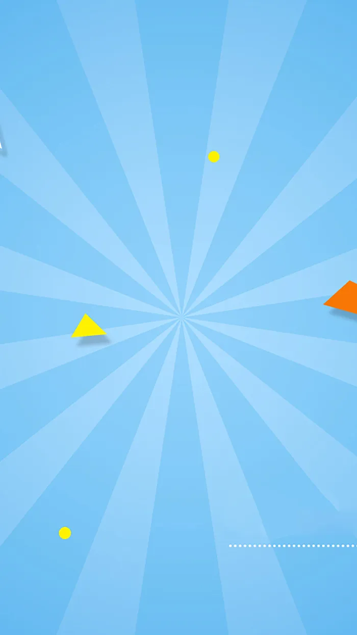 扁平几何H5背景高清