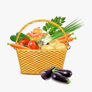 蔬菜水果集合矢量免抠