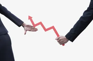 商务上升箭头免抠