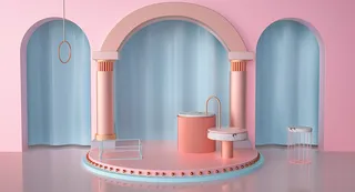 C4D，微场景，电商，舞台高清