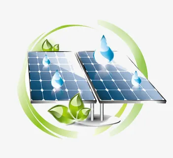 太阳能电池板素材元素免抠