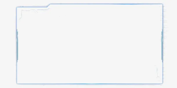 科技数据框免抠