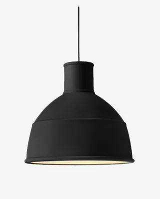 黑色个性的灯具实物免抠