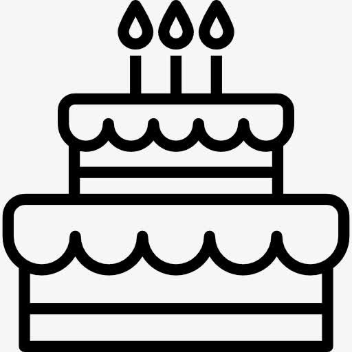 生日蛋糕图标免抠图标元素
