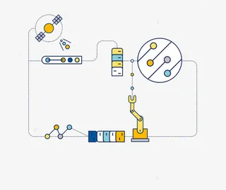 简约电路图PNG免抠