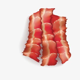 卡通羊肉切片手绘图免抠