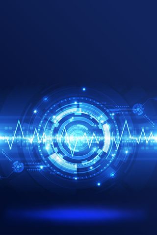 蓝色商务科技感数码产品科技背景高清