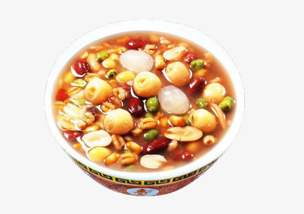 绿豆腊八粥免抠