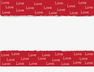 情人节手抄花边免抠