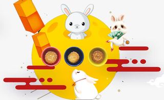 中秋佳节插画卡通免抠