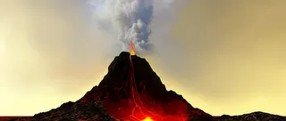 火山背景高清