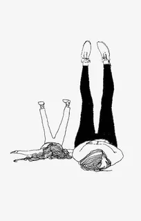 卡通搞怪母女免抠