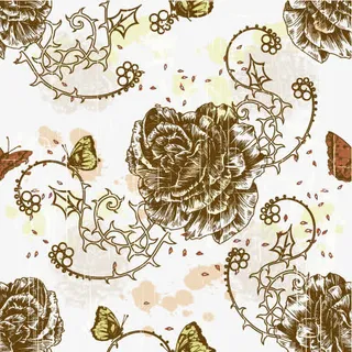 清新小花底纹免费下载免费下载免抠