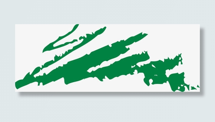 绿色矢量不规则笔刷图免抠