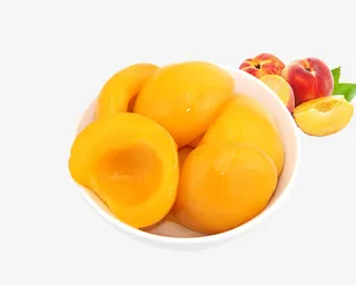 黄桃罐头图片免抠