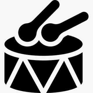 叩诊鼓图标免抠