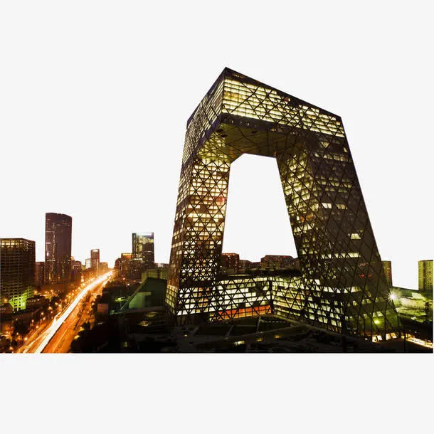 央视大楼免抠
