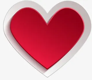 真爱之心心形免抠