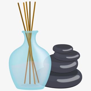 SPA美容养生水疗香薰按摩物品免抠