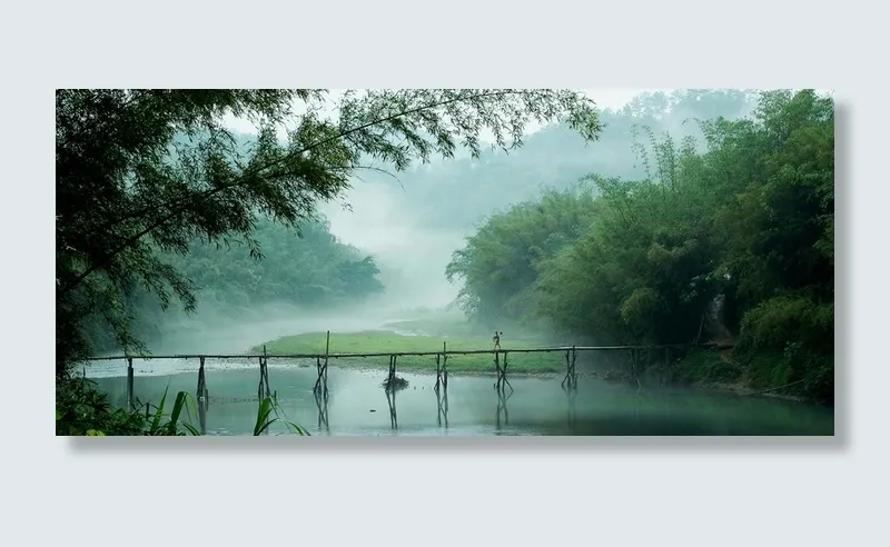 梦幻山林背景装饰高清