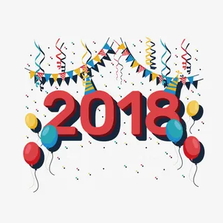 红色立体节日元素免抠