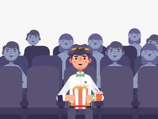 看电影的人免抠