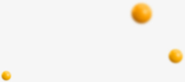 黄色 绒球png素材免抠