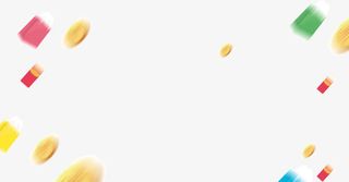 金钱金币漂浮免抠