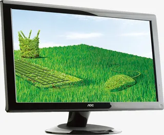 黑色边框的电脑免抠