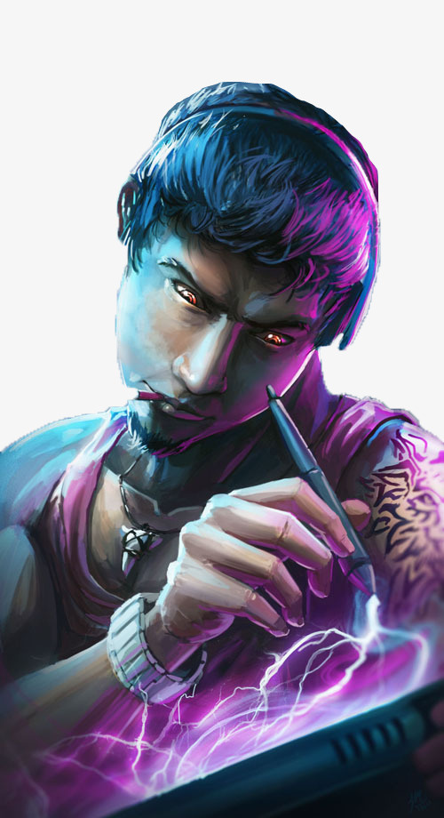 游戏角色插画免抠