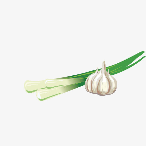 蒜苗和大蒜免抠
