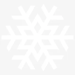 一片雪花白色纯色免抠