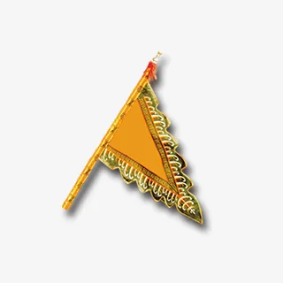 中国风旗子免抠