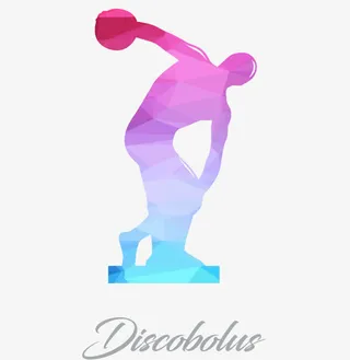 掷铁饼者免抠