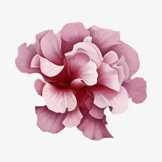 粉色鸢尾花免抠