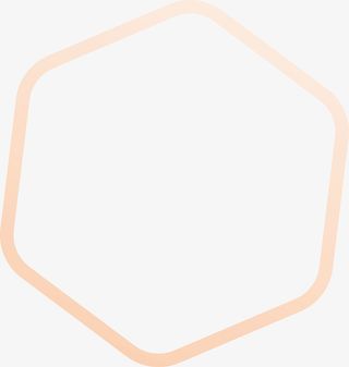 黄色线条框架免抠