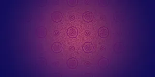 蓝色印花海报背景七夕