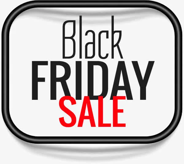 质感边框打折海报免抠