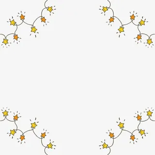 矢量图彩灯装饰免抠图免抠