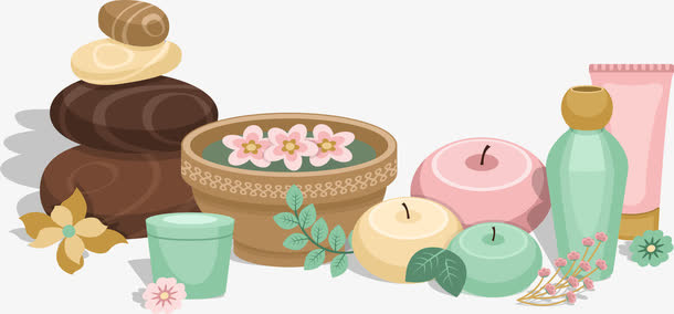 spa用品免抠