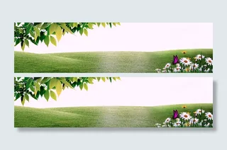 叶子草地背景高清