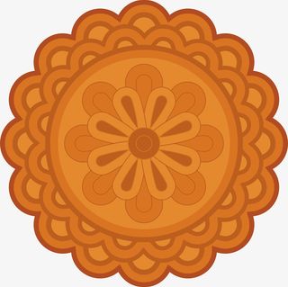 卡通 月饼 中秋 节日免抠